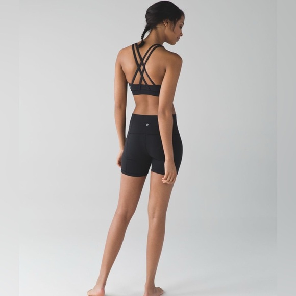 Lululemon Energy Bra Black Size 6 - Picture 5 of 9